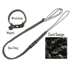 JAKT GEAR My Sling-A-Ling Magnetic Paracord Bow Sling Combo w/ Wriststrap | Siberian Camo