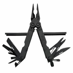 SOG Powerlock Scissors Black Multi-Tool with Nylon Pouch