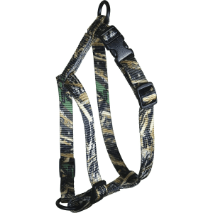 Omnipet Kwik Klip Adjustable Nylon Pet Harness 5/8" 1 Ply Realtree Max 5