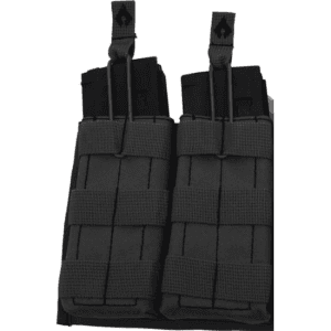 Advance Warrior Solutions Open Top Double Mag Pouch Black