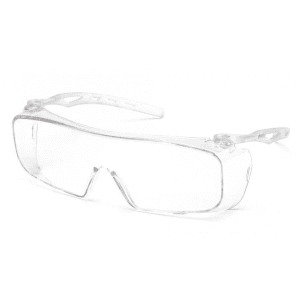 Pyramex Cappture Safety Glasses Clear with Clear Lenses