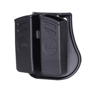 Canik Universal Double Magazine Pouch Black Polymer