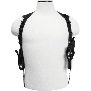 Ncstar Vism By Ncstar Ambi Horizontal Shoulder Holster/Double Mag Holder/Black