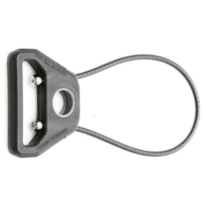 Blue Force Gear Molded Universal Wire Loop Sling Attachment Push Button 2.75" Black