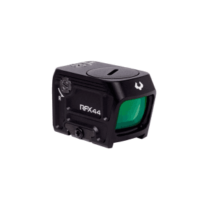 Viridian-Weapon-Technologies Viridian Rfx44 Compact Closed Emitter Green Dot Sight W/ Picatinny Low Mount