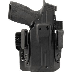 Mission First Tactical Pro Series IWB Light Holster for S&W M&P Shield w/ TLR-7 Sub/Sub X/Sub HL-X Black Ambi