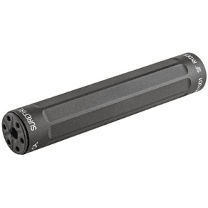SureFire SF Ryder 22-S Suppressor .22 LR/.22 WMR/.17 HMR Direct Thread 1/2-28 Stainless Steel Black