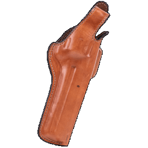 Bianchi 10237 5bhl Thumbsnap Owb Size 06 Tan Leather Belt Loop Fits Ruger Gp100/Colt King Python Right Hand