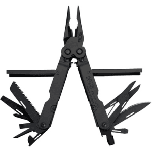 SOG Powerlock Scissors Black Multi-Tool with Nylon Pouch