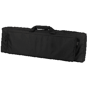 US PeaceKeeper P30036 RAT Case Water Resistant Black 600D Polyester w/ Padding Adjustable Straps Air Vents & Front Pocket w/ Triple Mag Pouch