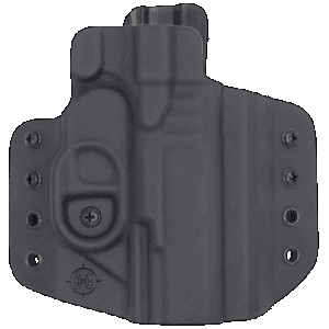 C&G Holsters 1212100 Covert OWB Black Kydex Belt Loop Fits Walther PDP 4" Right Hand