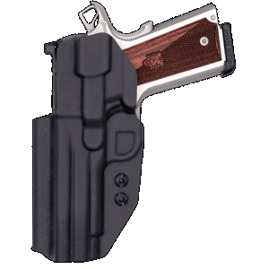C&G Holsters 1858100 Covert IWB Black Kydex Belt Clip Fits 1911 4.25"/Wilson Combat EDC X9 Right Hand
