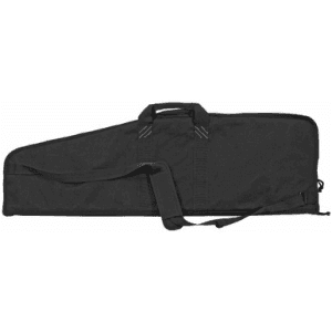 G-Outdoors Gps Bags Src42 Single Rifle Case Black 600d Polyester W/ Mag Pouch Lockable Zippers & Fleece-Lining