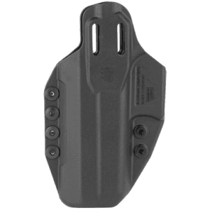 Blackhawk 416000bk Stache Iwb Size 00 Black Polymer Belt Clip Compatible W/Glock 17/22/31/47 Ambidextrous