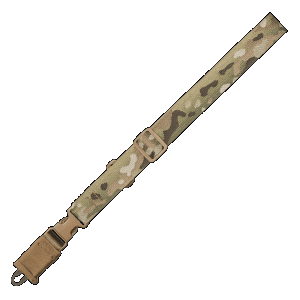 Tac Shield Tacshield T6005mb Cqb Sling Made Of Multicam Webbing With Hk Snap Hook & Single-Point Design For Rifle/Shotgun