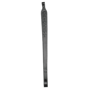 Crickett KSA800 Rifle Sling Embossed Black Leather, 23"L x 1.75" W