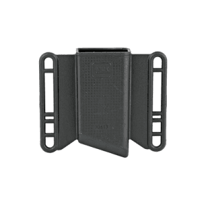 Glock Mp033613 Mag Pouch Owb Black Polymer, Belt Slide Mount Up To 2.25" Wide, Fits Glock 43 Magazines Only