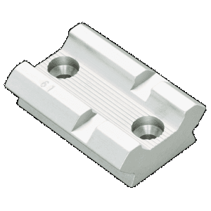 Weaver Aluminum Top Mount 61-S Silver Base For Various Firearm Models
