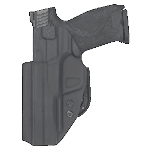 C&G Holsters 0568100 Covert IWB Black Kydex Belt Clip Fits S&W M&P 9/40 4.25" Right Hand