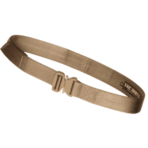 Tacshield T30SMCY Tactical Gun Belt Coyote Webbing 30-34" 1.50" Wide Buckle Closure