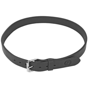 1791 Gunleather BLT014044SBLA 01 Gun Belt Stealth Black Leather 40/44 1.50" Wide Buckle Closure