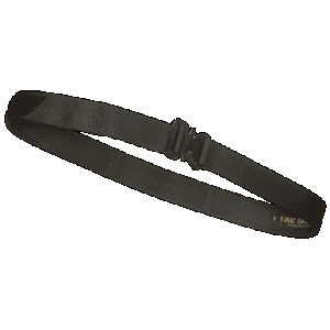 Tacshield T30XLBK Tactical Gun Belt Black Webbing 42-46" 1.50" Wide Buckle Closure