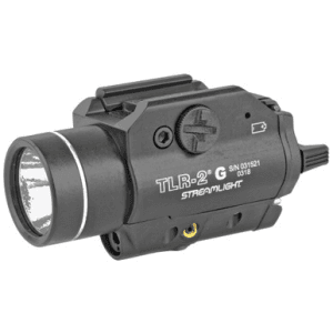 Streamlight TLR-2 G Rail-Mounted Tactical Light with Green Laser 300 Lumens 12000 Candela