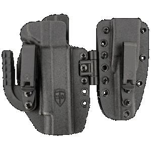 C&G Holsters 0080100 MOD 1 Holster System IWB Black Kydex Belt Clip Fits Sig Glock 48/MOS Right Hand