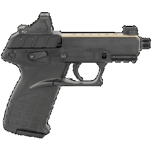 Kel-Tec P17 22 Long Rifle 3.8in 16+1 Tan/Black with Optic and Holster