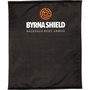 Byrna Technologies BS00109 Shield Backpack Body Armor Black 10" x 12:"