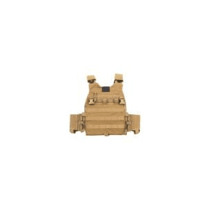 Guard Dog Trakr Plate Carrier FDE with Front Placard