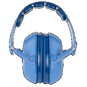 Peltor PKIDSBBLU Kids Hearing Protection 22 dB Over the Head Blue Ear Cups with Blue Headband Youth 1 Pair