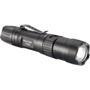 Pelican 7100 Tactical Flashlight USB Rechargeable Battery Level Indicator IPX8 Submersible
