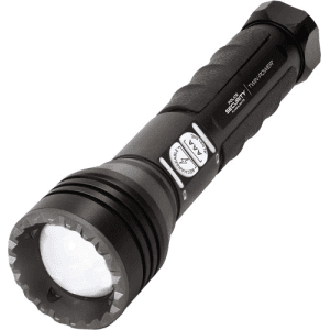 LB Marketing Twin Power Long Throw Flashlight 220/450 Lumens White LED USB-C Rechargeable