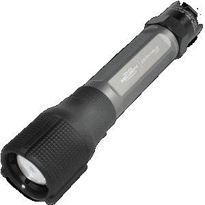 LB Marketing Zephyr R Tactical Rechargeable Flashlight 1500 Lumens Gray USB C 18650