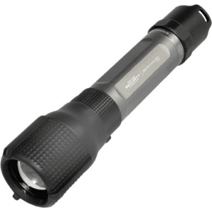 Police Security Flashlights Zephyr RS Rechargeable Flashlight 550 Lumens 200 Low USB-C Twist Focus Recall Mode