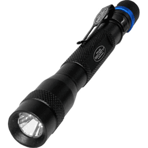 Police Security Flashlights Inspector 50 Lumen Flashlight Belt Clip Water Resistant