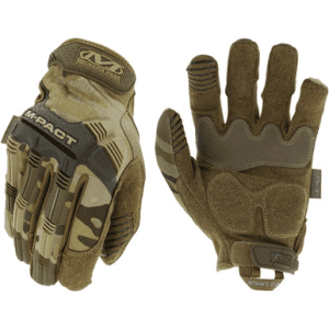 Mechanix Wear MPT78011 M-Pact Gloves Multi-Cam Synthetic Leather XL TPR Closure