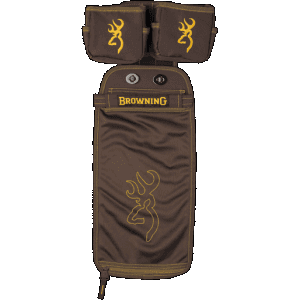 Browning 125188 Comp Series Shell Pouch Brown Water-Resistant Polyester, Shell Pouch & Box Carriers, Molle & Belt Clip