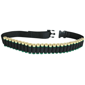 The Allen Company Inc. Allen 211 Shotgun Shell Belt 25 Shell Capacity Adjustable 29"-52", Quick Release Buckle, 2" Webbing