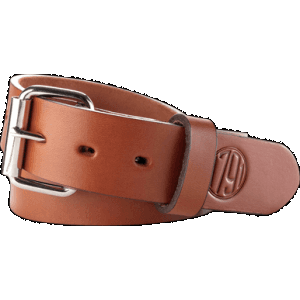 1791 Gunleather BLT014650CBRA 01 Gun Belt Classic Brown Leather 46/50 1.50" Wide Buckle Closure