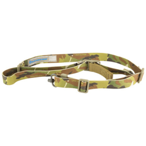 Blue Force Gear VCAS2TO1PB125AAMC Vickers 221 Sling made of MultiCam Cordura with 54"-64" OAL, 1.25" W, One-Two Point Design & Push Button Swivel for AR Platform