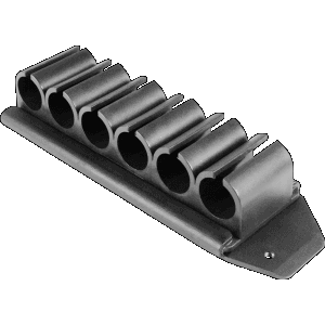 Aim Sports Mm6rk Side Shell Carrier Polymer W/Aluminum Mounting Plate 12 Gauge Capacity 6rd 500,590,500a Shotgun Mounting Plate Mount