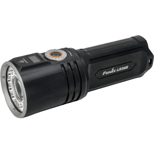 Fenix LR36R Rechargeable Battery White Laser Flashlight Black