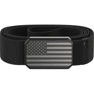Groove Life Men's Groove Hero Flag Belt Black/Black One Size Fits Most
