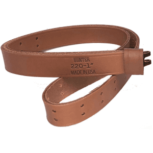 Hunter Carry Strap Leather Rifle Sling Chestnut