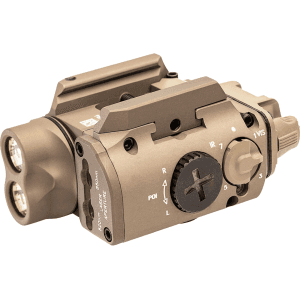 Surefire XVL2-IRC Weapon Light with Green Laser for Picatinny Rail Tan