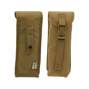 Cole-Tac Vulcan Suppressor Pouch Tall Coyote Brown