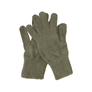 Military Surplus German Wool Gloves Grade 2 Olive Drab One Size