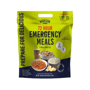 Augason Farms 72 Hour Emergency Meals Freeze Dried Food Pouch